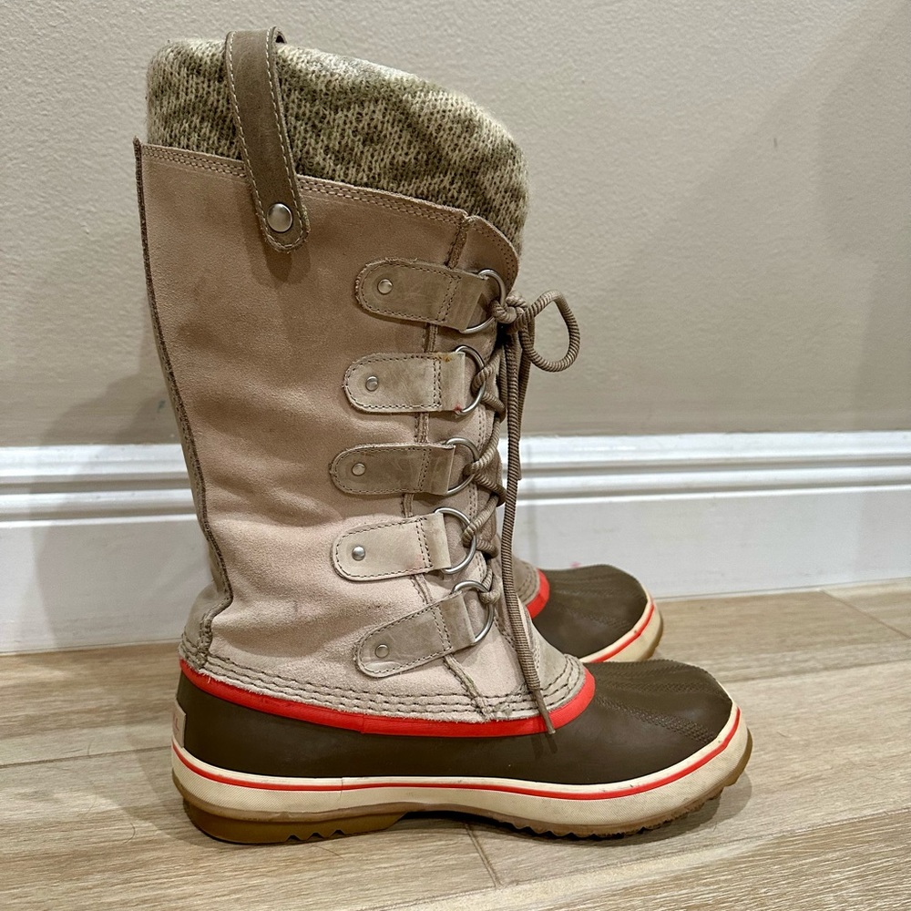 Joan of Arctic SOREL knit boot 9.5 women’s waterproof